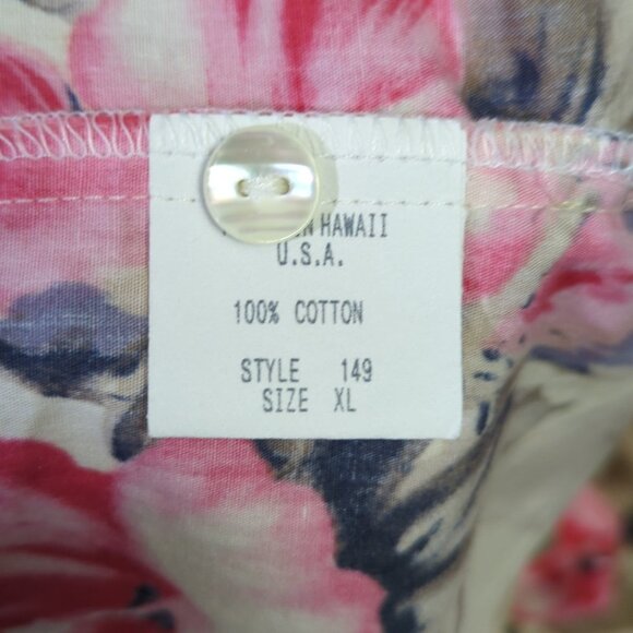 Newt At The Royal Honolulu Shirt Men's XL Mulitcolor Floral Parrots Hawaiian - Picture 8 of 9